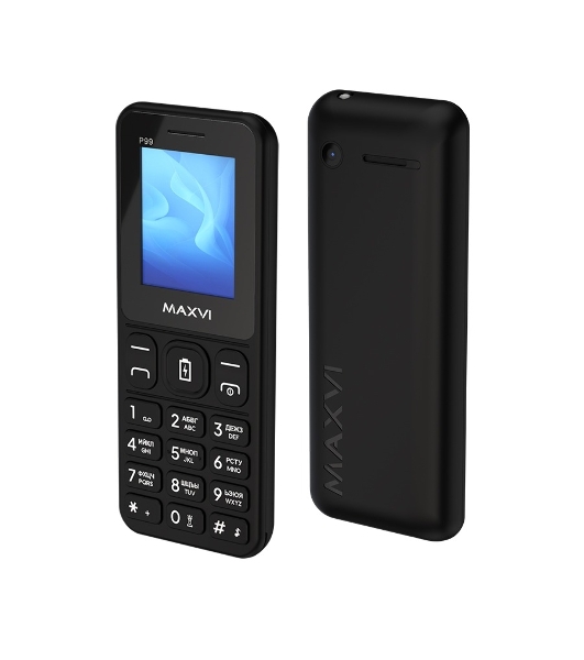 Мобильный телефон Maxvi P99 черный
