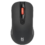 Мышь беспроводная Defender Nexus MS-195 черный, 1600 dpi, радиоканал, USB, кнопки - 4, фото 1