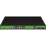 Коммутатор Digma DSW716G-4C-R, 16×1 Гбит/с + 4×1 Гбит/с Combo, управляемый, фото 1