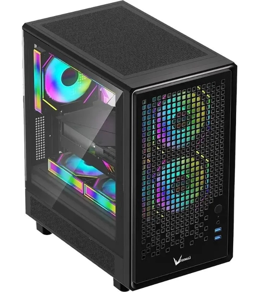 Компьютерный корпус Aerocool/Formula Air Mesh G2 черный без БП mATX 3x120мм 2xUSB 3.0 audio