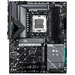 Материнская плата Gigabyte X870E EAGLE X3D WIFI7, AM5, AMD X870E, 4xDDR5, 4xSATA, 4xM.2, 1xPCIe 5.0 x16, 1xPCIe 4.0 x16, 1xPCIe 3.0 x16, 1xHDMI, 1x5Gb LAN, Wi-Fi 7, Bluetooth 5.4, 2xUSB-C 40Gbps (USB4), 1xUSB-C 10Gbps, 4xUSB-A 10Gbps, 4xUSB-A 5Gbps, 3x3.5 мм + S/PDIF оптический, 7.1, чёрный, с подсветкой, ATX, фото4