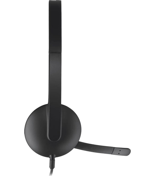 Гарнитура Logitech H340 чёрный, проводная, USB