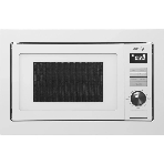 Встраиваемая микроволновая печь Domfy DM2540BW WG белый, 25 л, 900 Вт, переключатели - кнопки/поворотный мехинизм, фото 1