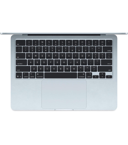 Ноутбук Apple MacBook Air A3240 голубой MC6U4HN/A M4 10 core 16Gb SSD 512Gb/10 core GPU 13.6' Liquid Retina (2560x1664) macOS WiFi BT Cam