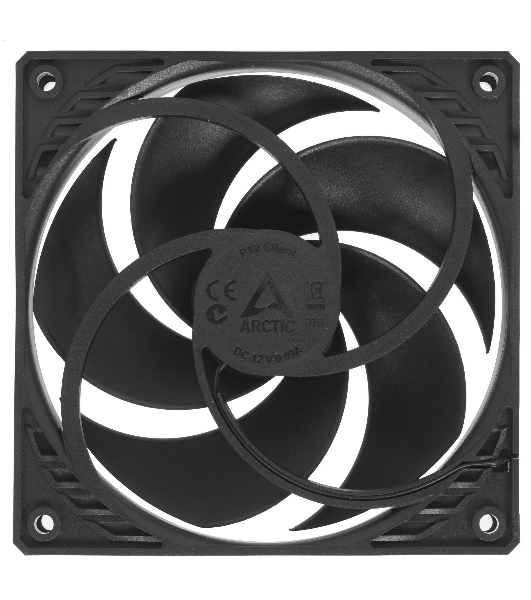 Вентилятор для корпуса Case fan ARCTIC P12 Silent (черный/черный) (ACFAN00130A)