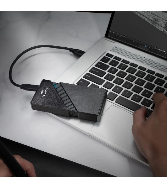 Внешний SSD ADATA SE920, 4TB, USB 4 Type-C, R/W 3800/3700, черный