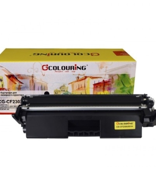Картридж лазерный Colouring CG-CF230X/051H (№30X) черный (3500 стр.) для принтеров HP LaserJet Pro M227/M227fdn/M227fdw/M227sdn/M203/M203dn/M203dw/Canon LBP-160/LBP-162/MF-260/MF-264/MF-267/MF-269