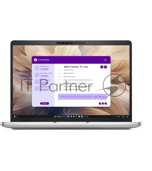 Ноутбук Dell Pro 13 Plus Core Ultra 7 268V 13,3' FullHD+300nit AG,300 nit,32GB LPDDR5,2TB SSD,Intel Arc graphics,3 cell 55 Wh,Backlit,FPR,Thunderbolt,W11Pro/English,1,23kg,2y,KB Eng,Aluminum/Platin Silver