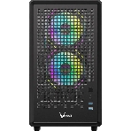 Компьютерный корпус Aerocool/Formula Air Mesh G2 черный без БП mATX 3x120мм 2xUSB 3.0 audio, фото5