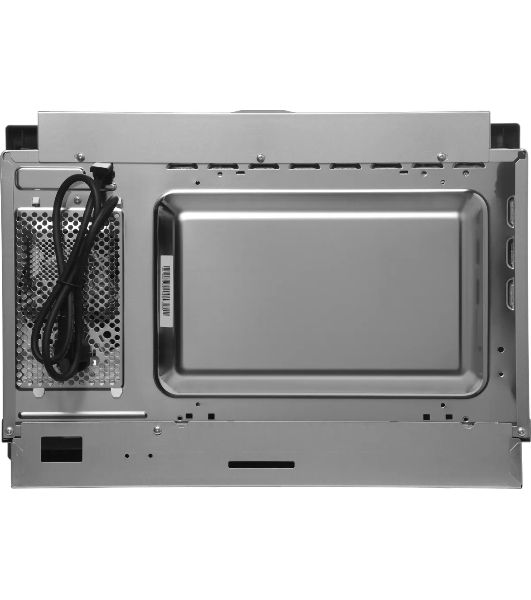 Встраиваемая микроволновая печь Domfy DM2540BW WG белый, 25 л, 900 Вт, переключатели - кнопки/поворотный мехинизм