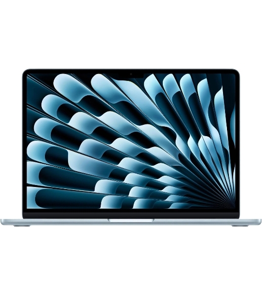 Ноутбук Apple MacBook Air A3240 голубой MC6U4HN/A M4 10 core 16Gb SSD 512Gb/10 core GPU 13.6' Liquid Retina (2560x1664) macOS WiFi BT Cam