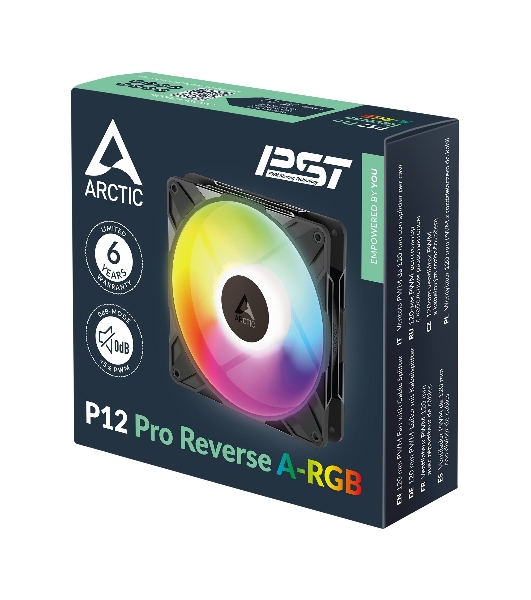 Вентилятор корпусной ARCTIC P12 Pro Reverse A-RGB - retail (ACFAN00322A) 