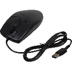 Мышь проводная A4Tech OP-620D черный, 1000 dpi, USB, кнопки - 4, фото6