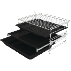 Духовой шкаф электрический Gorenje BPS6737E14BG черный, фото3