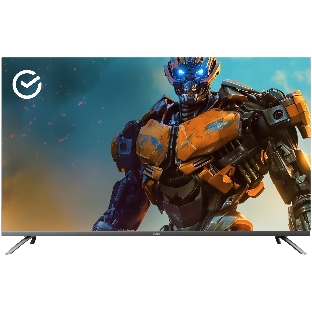 Телевизор Sber SDX-55UQ6000DGA, 55', темно-серый, QLED, 4K Ultra HD, 60Hz, Smart TV, 2Gb/32Gb