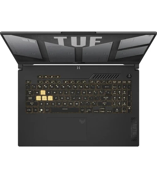 Ноутбук ASUS TUF Gaming F17 FX707VJB/17.3'/IPS/Intel Core 5 210H/16GB/512GB SSD/NVIDIA GeForce RTX 3050 6GB/Bluetooth/Без ОС/серый/2.6kg