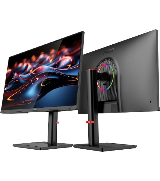 Монитор 27' NPC MD2707-K IPS 1920x1080, 240 Гц, 1 мс, 16:9, 250 кд/м², 2xHDMI, 1хDP, черный/красный