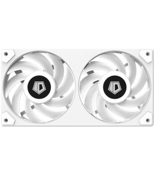 Вентилятор ID-COOLING ICEFAN 240 ARGb SNOW белый 120мм 2000rpm 31db 4-pin