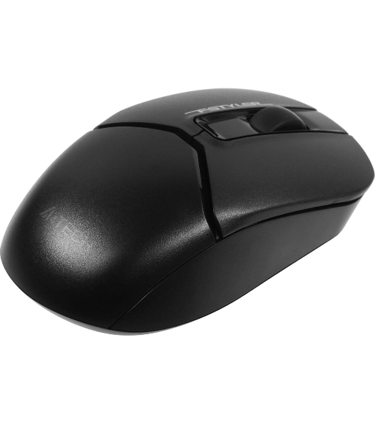 Мышь беспроводная A4Tech Fstyler FB12 черный, 1200 dpi, радиоканал, Bluetooth, USB, кнопки - 3