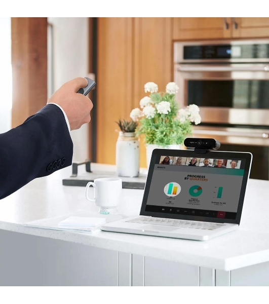 Презентер беспроводной Logitech Spotlight золотистый, радиоканал, USB, кнопки - 3