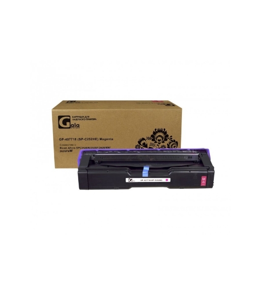 Принт-картридж GalaPrint GP-407718 (SP-C252HE) Magenta (6000 стр) для Ricoh Aficio SPC252DN/252SF/262DNW/262SFNW