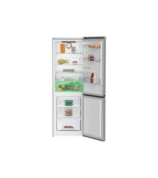 Холодильник Beko B3RCNK362HX нержавеющая сталь двухкамерный 220/100л морозилка снизу Total No Frost