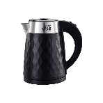 Чайник электрический Homestar HS-1021 1500 Вт, 1.7 л, нержавейка+пластик, черный, двойной корпус, фото 1