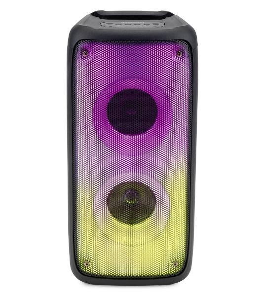 Минисистема Hyundai H-MC1230 черный 40Вт FM USB BT micro SD