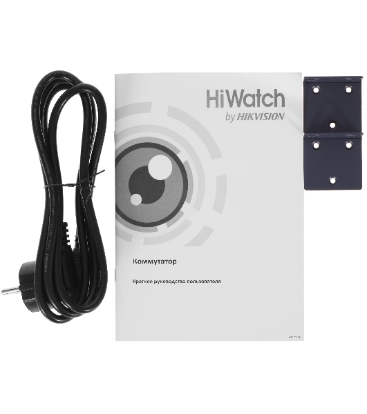 Коммутатор HiWatch SWT-1326P, 24×100 Мбит/с PoE + 2×1 Гбит/с Combo (RJ45/SFP), управляемый