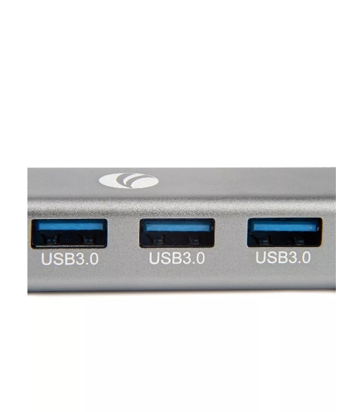 USB-концентратор VCOM DH311A USB Type-C, RJ-45/USB 3.0, USB