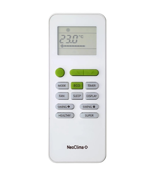 Кондиционер напольно-потолочный Neoclima NS/NU-36CT3 36000 BTU, 105 м², 40 дБ, охлаждение, обогрев, белый