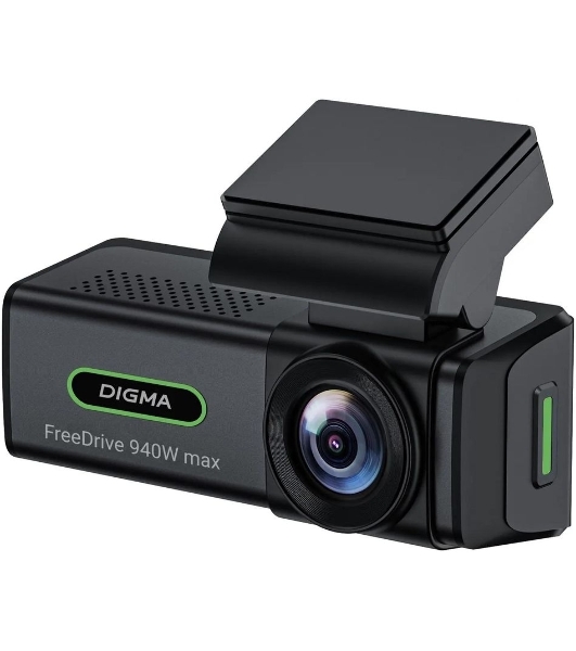 Видеорегистратор Digma FreeDrive 940W max, 3840x2160, 3.2', Wi-Fi, G-сенсор, датчик движения
