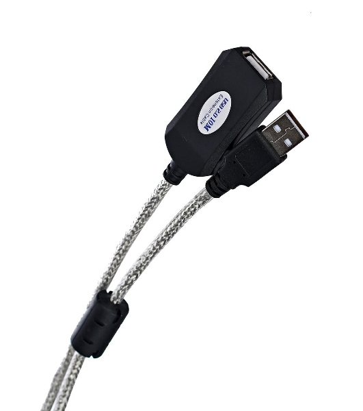 Кабель AM/AF USB2.0 10м AOpen удлинитель активный(с усилителем) USB2.0-repeater, ACU823-10M