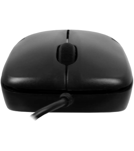 Мышь проводная A4Tech OP-560NUS черный, 1200 dpi, USB, кнопки - 3