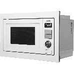 Встраиваемая микроволновая печь Domfy DM2540BW WG белый, 25 л, 900 Вт, переключатели - кнопки/поворотный мехинизм, фото5