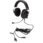 Гарнитура Oklick HS-L305G чёрный, проводная, USB, подсветка, фото10