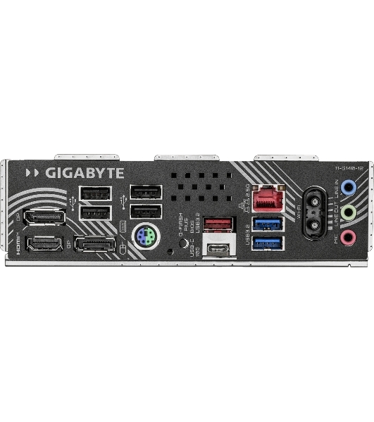 Материнская плата Gigabyte B850M EAGLE WIFI7, AM5, AMD B850, 4xDDR5, 4xSATA, 2xM.2, 1xPCIe 5.0 x16, 1xPCIe 3.0 x16, 1xHDMI, 2xDP, 1x2.5Gb LAN, Wi-Fi 7, Bluetooth 5.4, 1xUSB-C 10Gbps, 1xUSB-A 10Gbps, 2xUSB-A 5Gbps, 4xUSB-A 2.0, 1xPS/2, 3x3.5 мм, 7.1, mATX