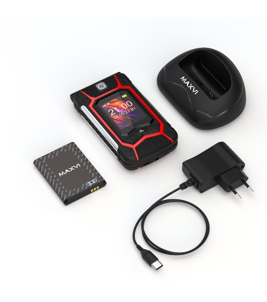 Мобильный телефон Maxvi E10ds красный