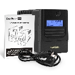 Источник бесперебойного питания ExeGate Smart LB-450.LCD.AVR.4C13 (450VA/270W, LCD, AVR, 4*C13, батарея 12V 4.5Ah, Black), фото8