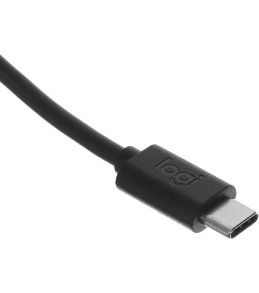 Гарнитура Logitech H390 чёрный, проводная, USB