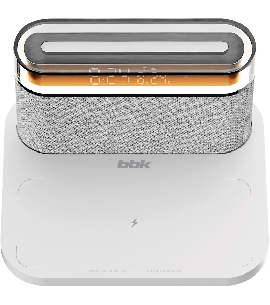 Портативная колонка BBK BTA2020 белый 5W 1.0 BT 10м 1200mAh