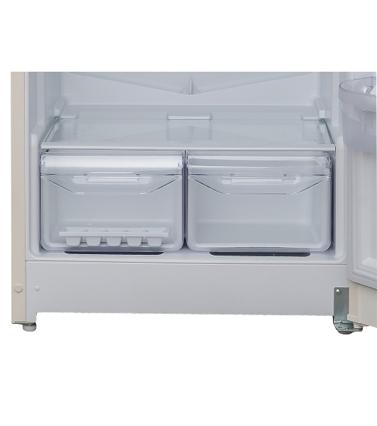Холодильник Indesit TIA 16 E бежевый двухкамерный 245/51 л морозилка сверху, капельная система