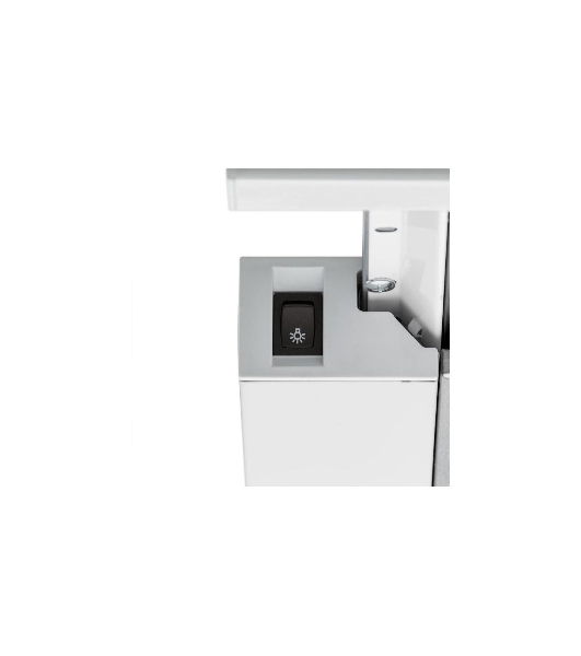 Вытяжка встраиваемая Krona Kamilla 600 AIR 2W белый, 60 см, 1066 куб. м/ч, 58 дБ