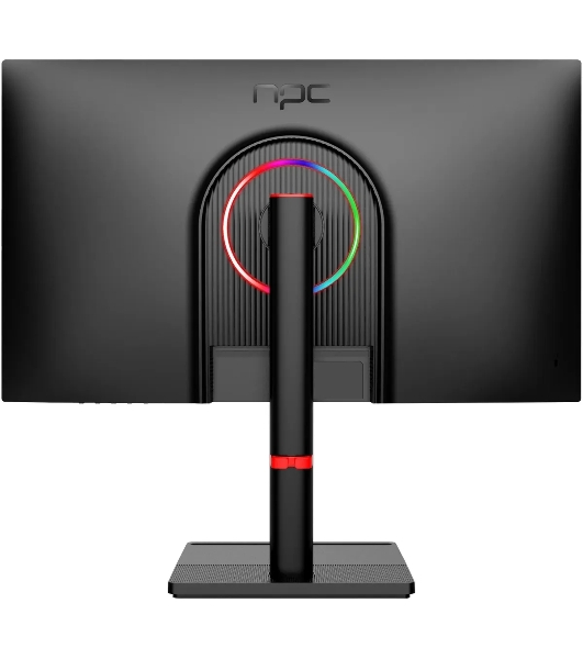 Монитор 27' NPC MD2707-K IPS 1920x1080, 240 Гц, 1 мс, 16:9, 250 кд/м², 2xHDMI, 1хDP, черный/красный