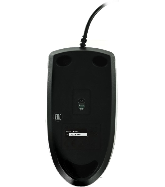 Комплект клавиатура+мышь A4Tech KR-8520D проводной, USB, 1200 DPI, чёрный