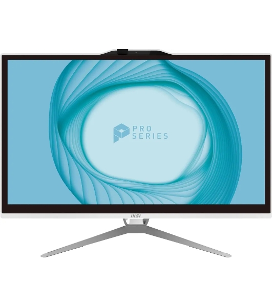 Моноблок MSI Pro AP222T 14MA-643XRU 21.5' Full HD Touch i5 14400 (2.5) 16Gb SSD512Gb UHDG CR без ОС 2xGbitEth WiFi BT клавиатура мышь Cam белый 1920x1080