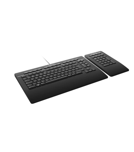 Клавиатура проводная 3Dconnexion 3DX-700092 Keyboard Pro with Numpad проводная USB черный