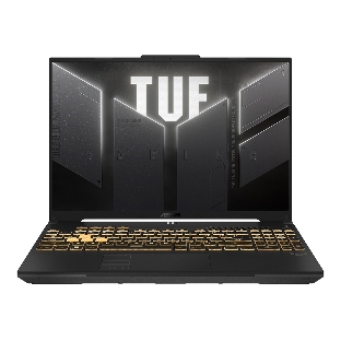 Ноутбук ASUS TUF F16 FX607VU-RL061 серый 90NR0N06-M002T0 16' (1920x1200 (матовый, 144Hz) IPS)/Intel Core 5 210H(2.2Ghz)/16384Mb/512PCISSDGb/noDVD/Ext:nVidia GeForce RTX 4050(6144Mb)/Cam/BT/WiFi/56WHr/war 1y/2.2kg/DOS