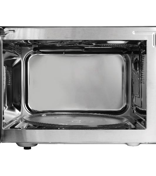 Микроволновая печь BBK 25MWC-991T/B черный/серебристый, 25 л, 900 Вт, переключатели - кнопки, поворотный механизм