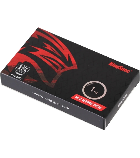 Накопитель SSD M.2 KingSpec NX-1Tb, PCIe 3.0 x4, NVMe, R/W 3400/3100